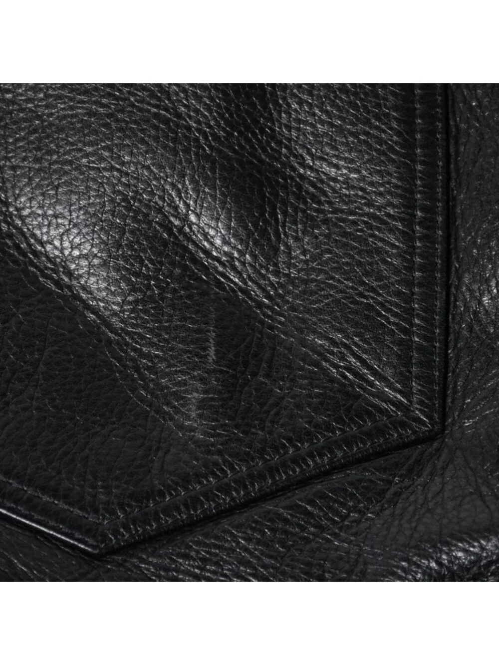 Chrome Hearts Flare Knee Pocket Leather Pants Vintage Model